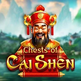 Chests of Cai Shen game by Pragmatic Play – logo hosted on Casinova Casino