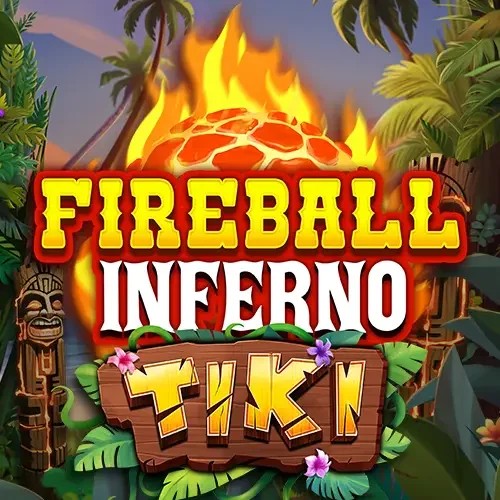 Fireball Inferno Tiki by NetEnt, showcased at casinova-kasino.fi – game logo